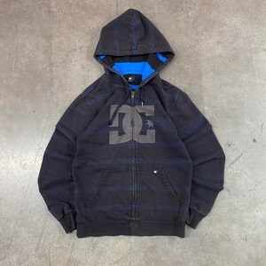 Y2K Quiksilver White Full Zip Hoodie Logo Graphic Mens‎ Size S